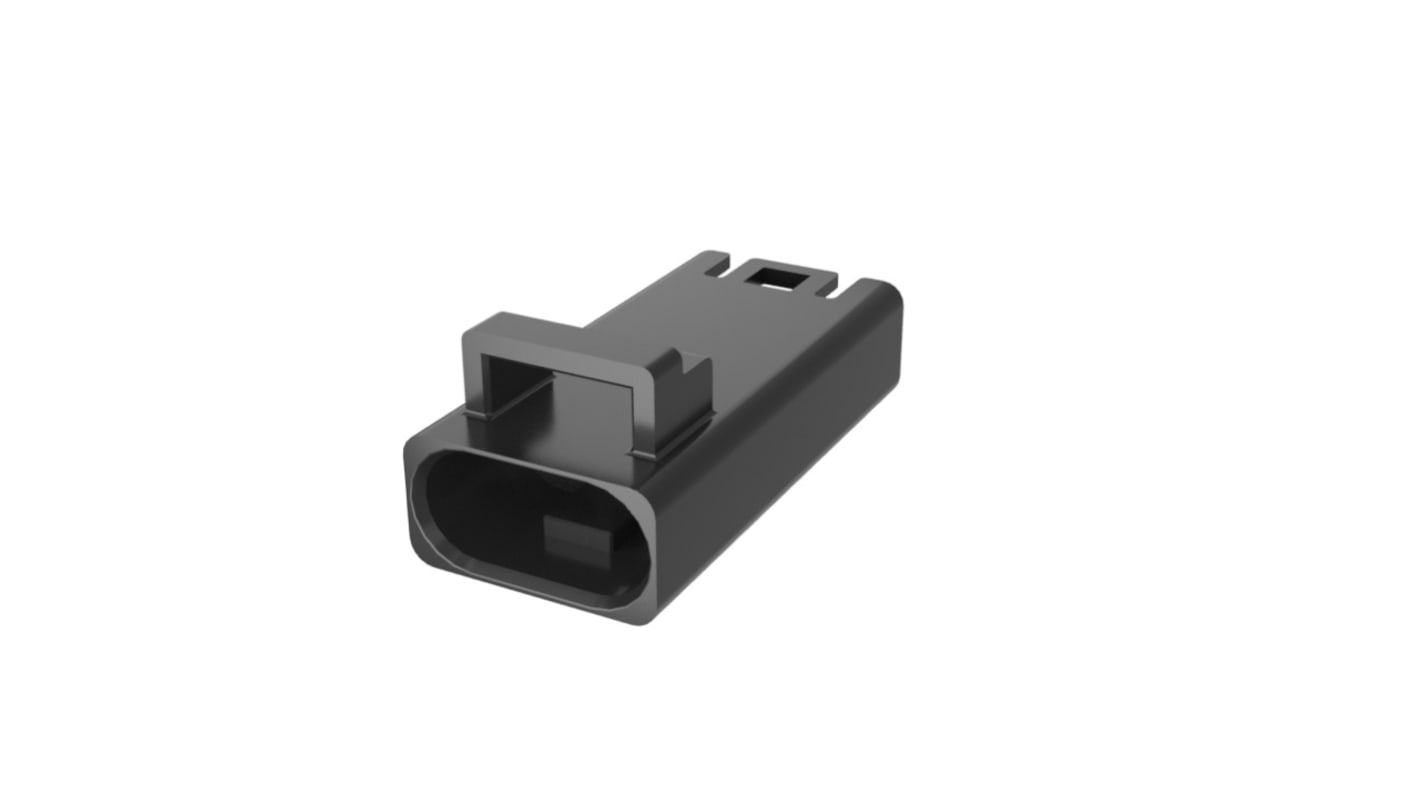 Presa PCB Amphenol Communications Solutions, 3 vie, 1 fila, passo 2.5mm, Montaggio su cavo