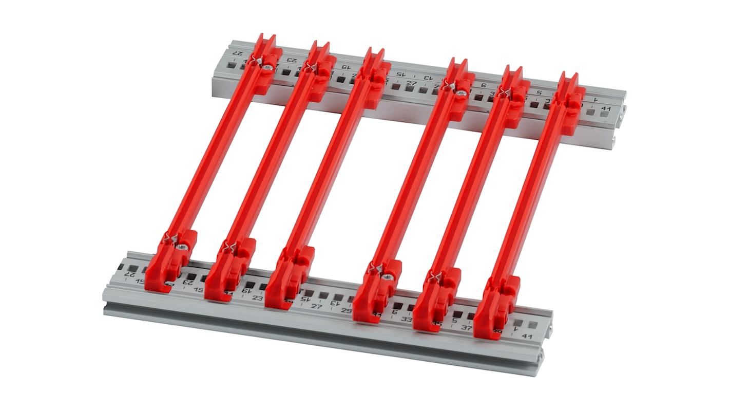 nVent-SCHROFF 64568 Series Guide Rail for Use with Subracks, 50 Piece(s)