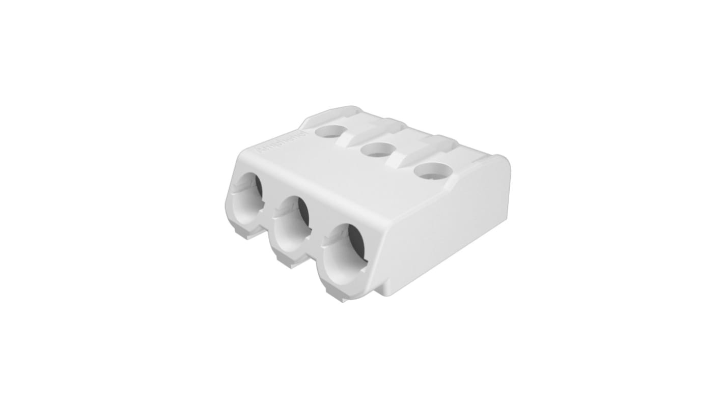 Amphenol Communications Solutions FLTS32WR Series PCB Terminal Block, 3-Contact, Surface Mount, 1-Row, SMD Termination