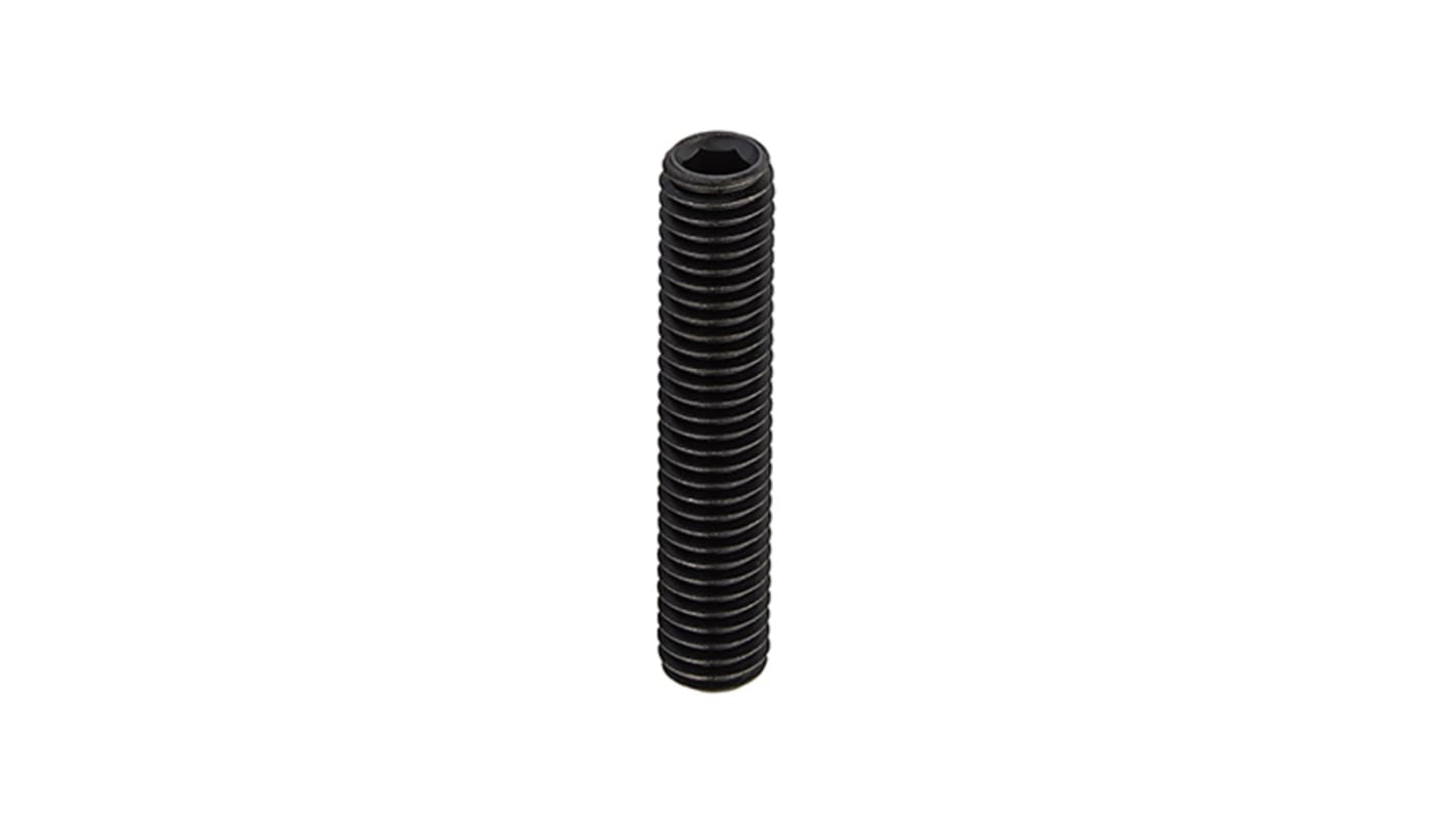 Self-Colour Steel M6 x 8mm Socket Setscrew
