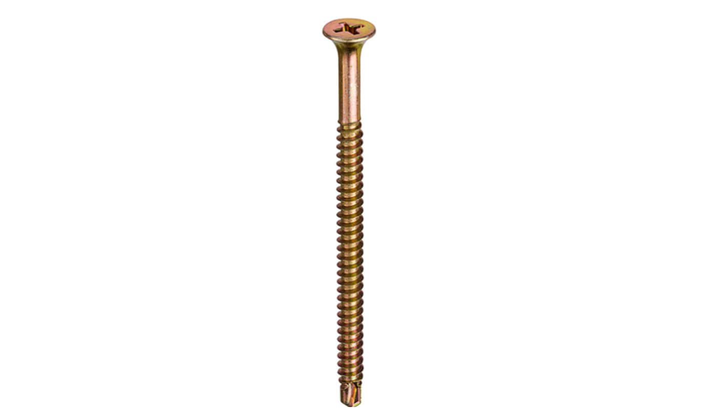 RS PRO Phillips Bugle Steel Drywall Screw, Zinc, 3.5mm Thread, 42mm Length