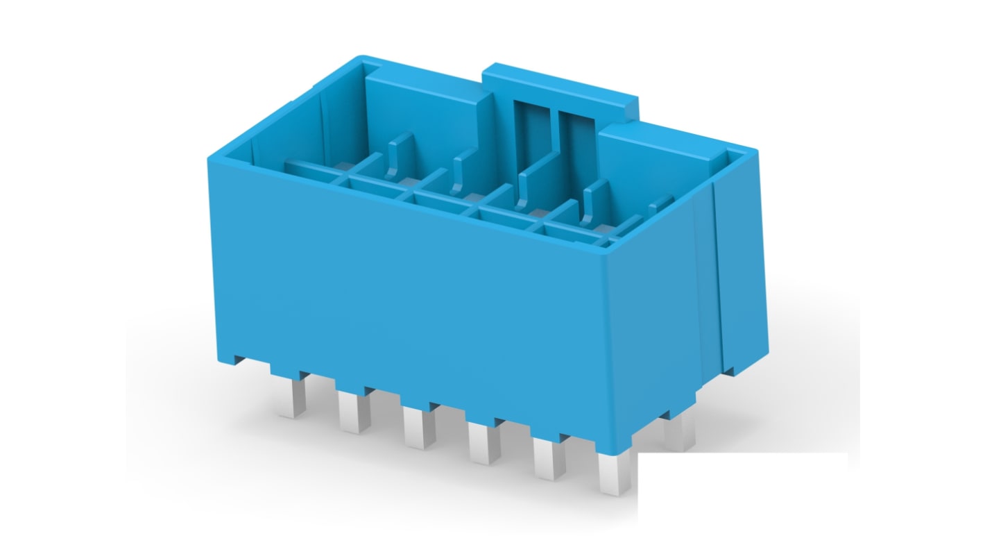 Conector de potencia TE Connectivity 1-2423324 Macho de 12 vías, 300 V ac, Montaje en PCB