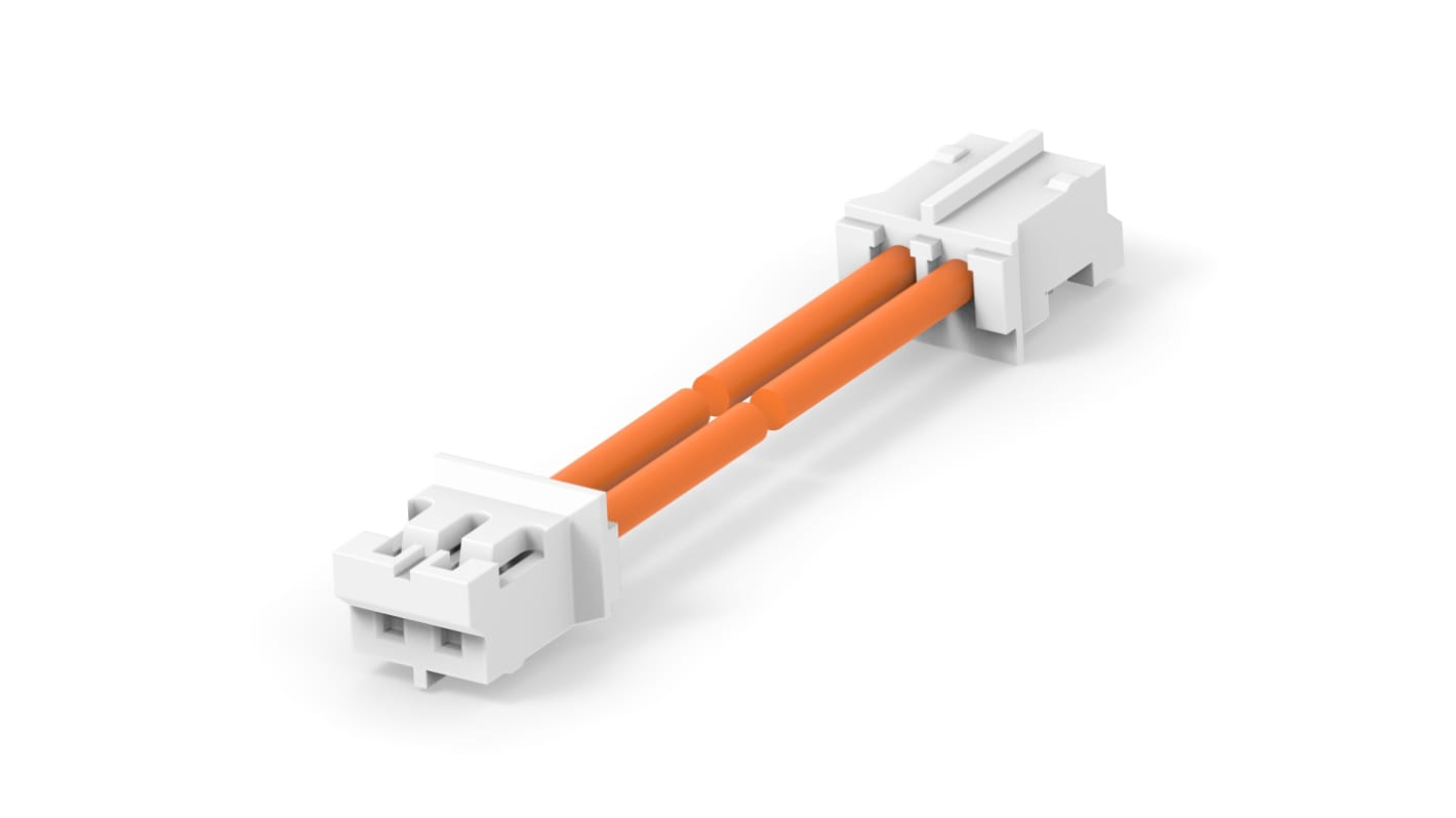 TE Connectivity 2 Way to 2 Way Wire to Board Cable, 300mm