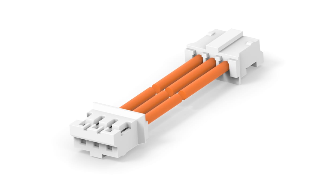 TE Connectivity 3 Way to 3 Way Wire to Board Cable, 300mm