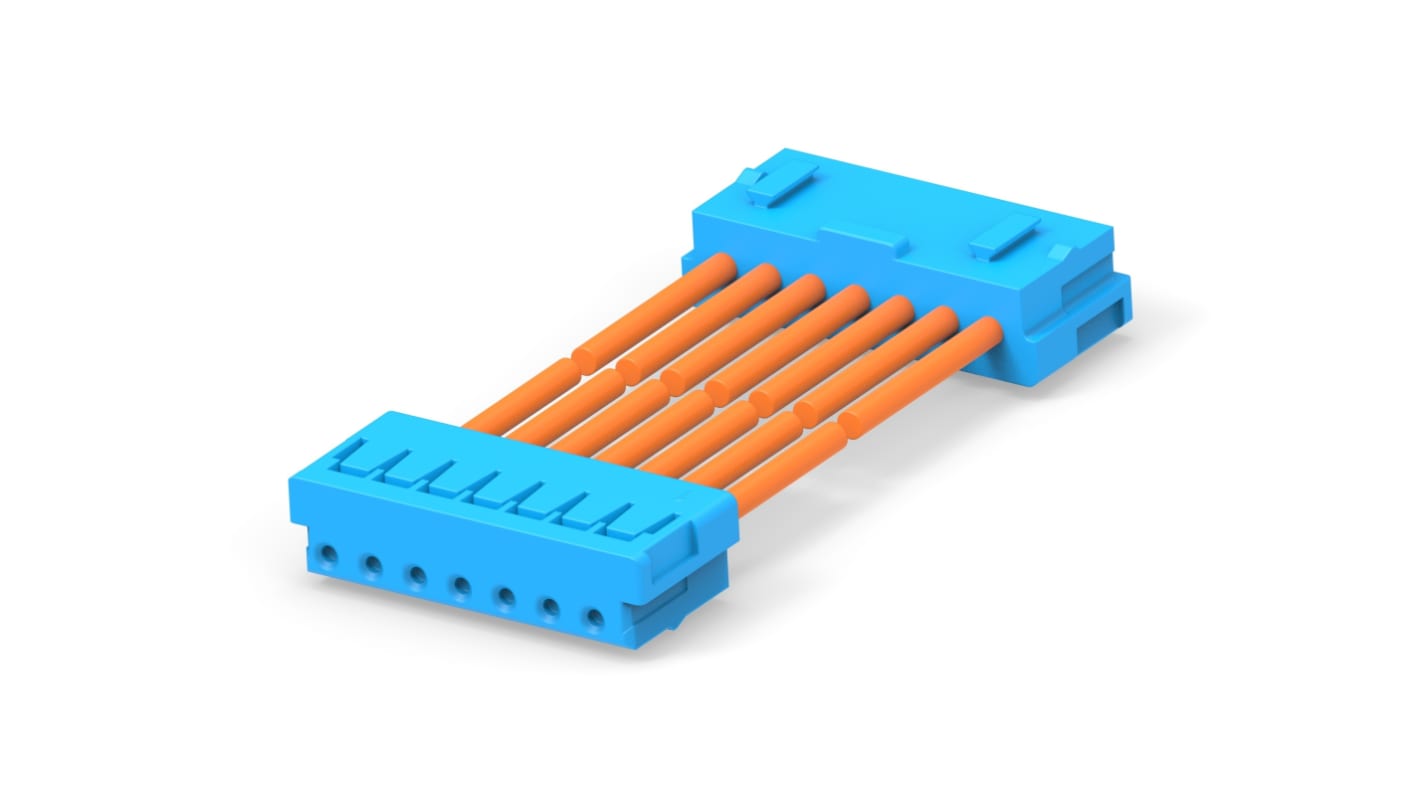TE Connectivity 7 Way to 7 Way Wire to Board Cable, 300mm