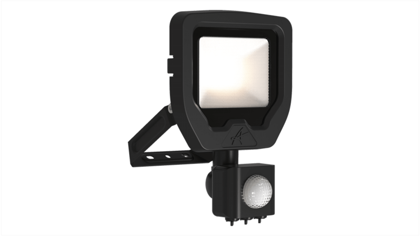 Ansell Lighting Calinor EVO Floodlight, Security Floodlight, 10 W, 1100 lm, IP65 PIR, 240 V