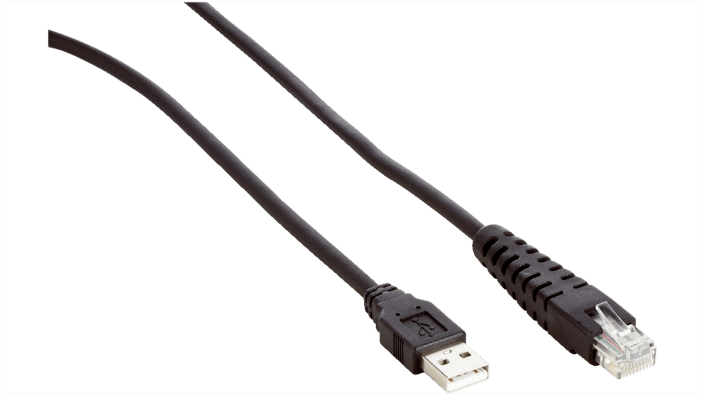 SICK Male USB A to Male RJ45 Cable, 3m, 60391 Series
