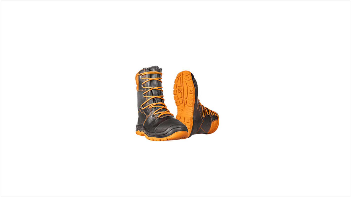 Black and orange work boots sale