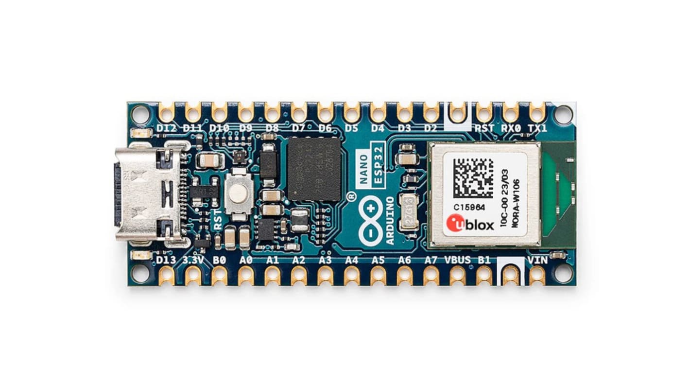 Arduino 扩展板, Nano ESP32 无针座, NORA-W106处理器