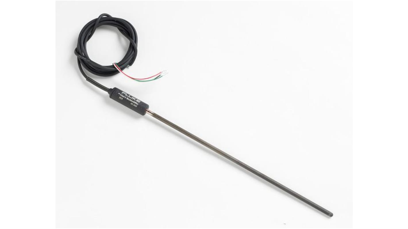 Fluke Probe PRT Probe, 304mm Length, 6.35mm Diameter, 661 °C Max