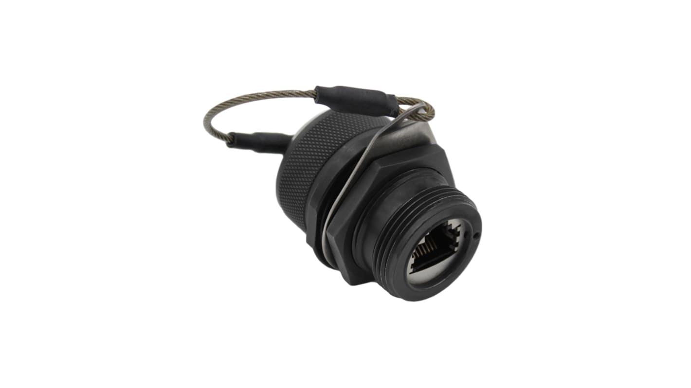 Connettore Ethernet Femmina Bulgin Cat5e, Controdado