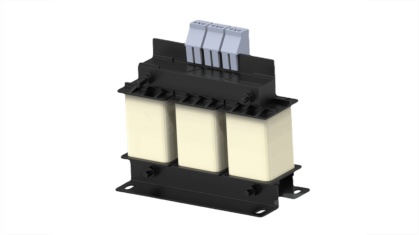 TE Connectivity CORCOM RPQ Serien Netstøjfilter, Chassismontering, 6A, 480 V vekselstrøm, 50 / 60Hz, Terminering: