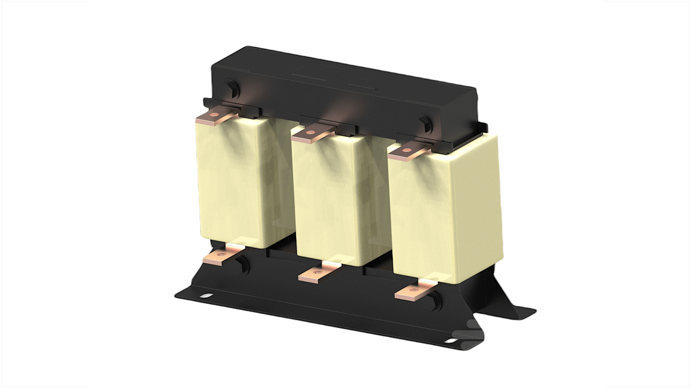 TE Connectivity CORCOM RPQ Netzfilter, 480 V AC, 110A, Gehäusemontage, Sammelschiene, 3-phasig / 50 / 60Hz