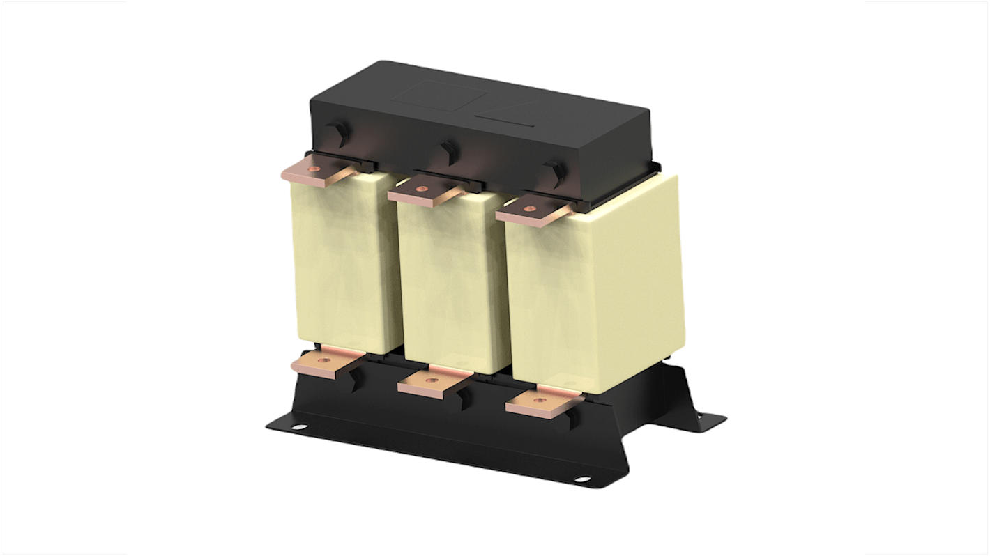 TE Connectivity CORCOM RPQ Netzfilter, 480 V AC, 600A, Gehäusemontage, Sammelschiene, 3-phasig / 50 / 60Hz