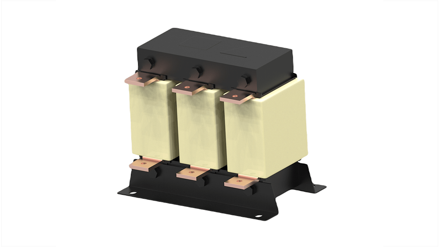 TE Connectivity EMIフィルタ,電源ラインフィルタ,ノイズフィルタ, 700A, 480 V ac, 3相 シャーシーマウント