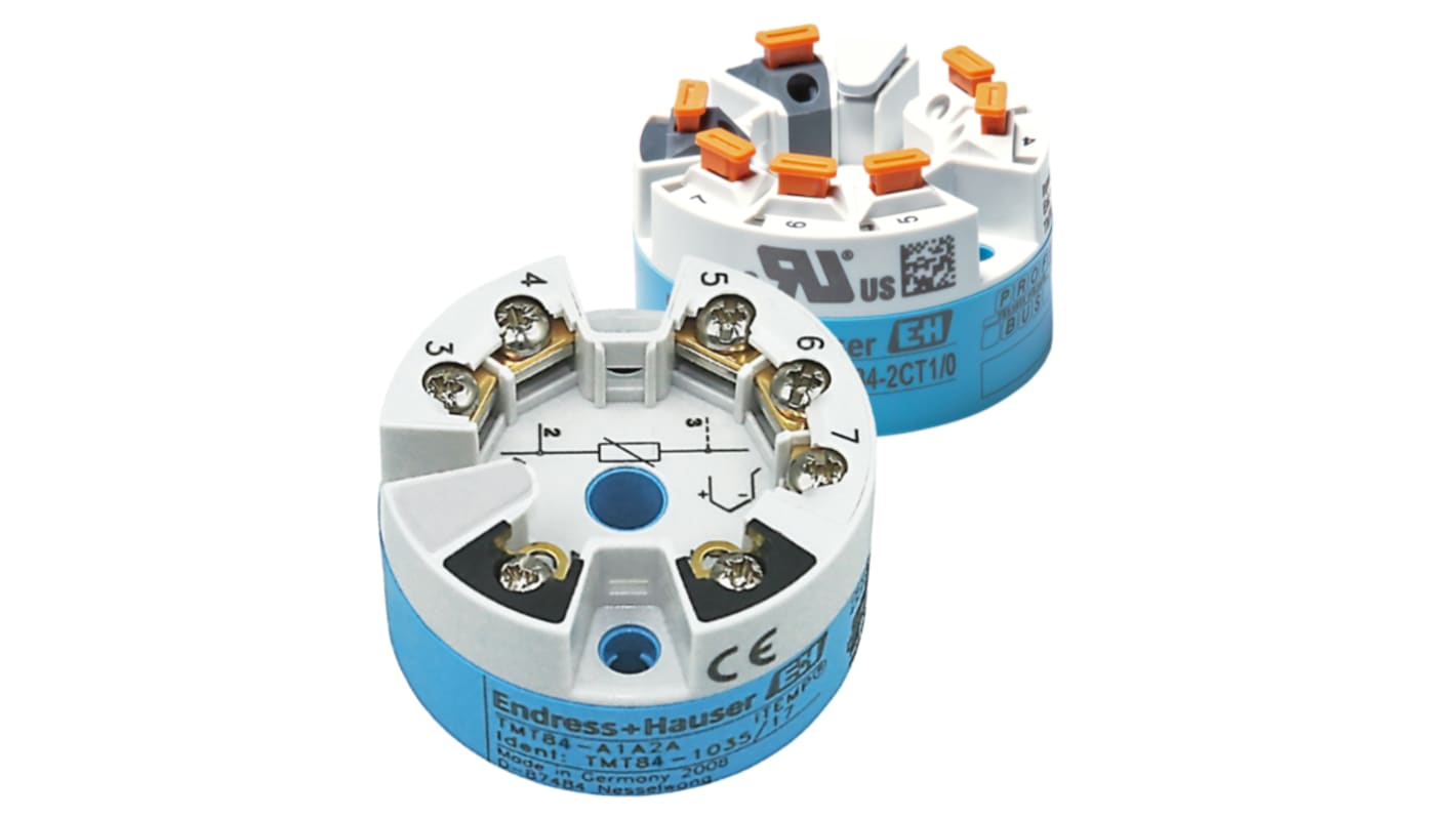 Endress+Hauser iTEMP TMT84 Temperature Transmitter mV, Ohm, RTD, TC Input, 9 → 32 V dc