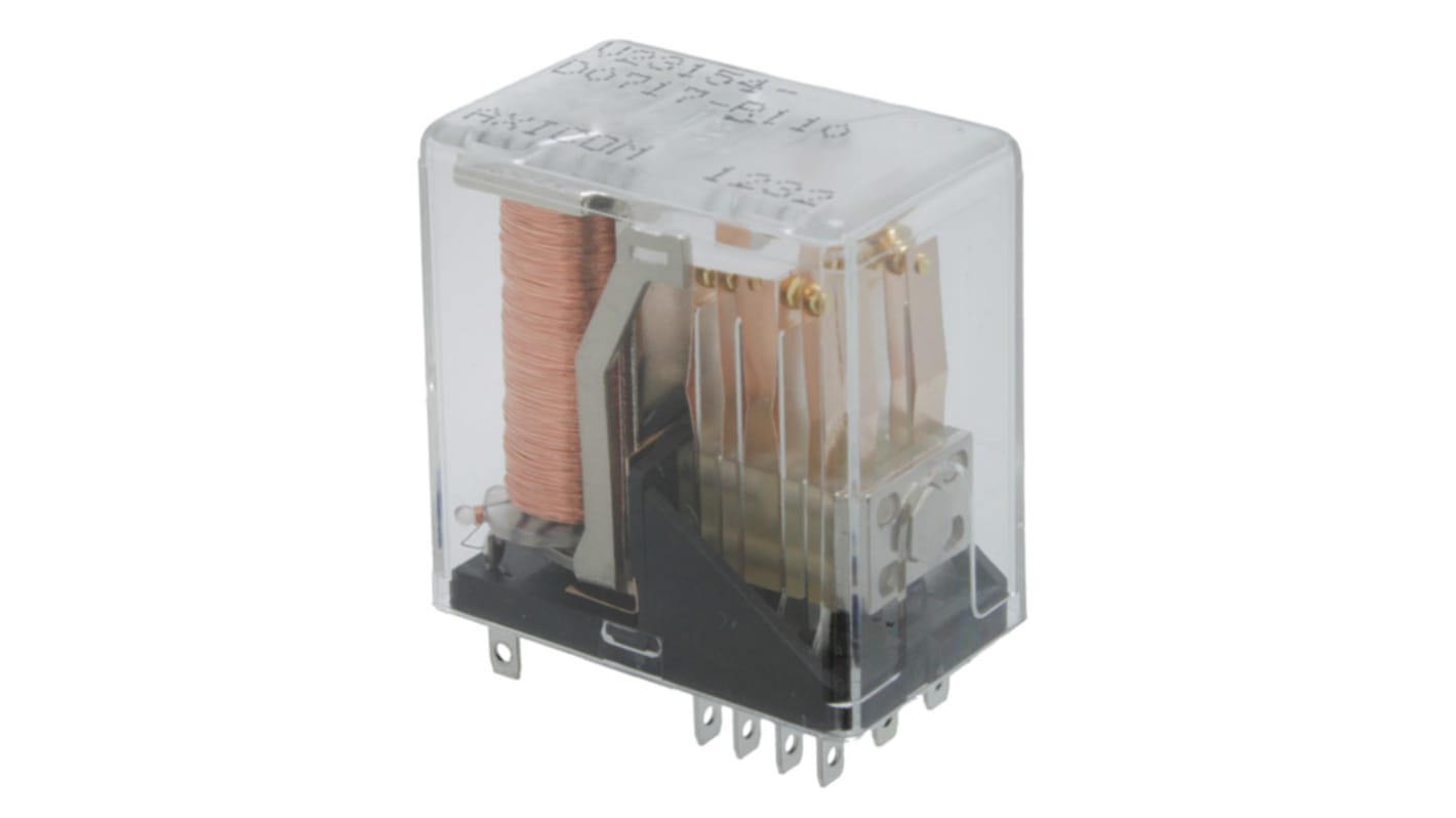 TE Connectivity Chassis Mount Signal Relay, 24V dc Coil, 2A Switching Current, SPDT