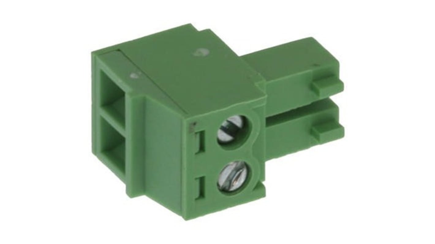 Molex, 3.81mm Pitch, 39510, 2 Way, Horizontal, Pluggable Terminal Block, Plug, 395105002