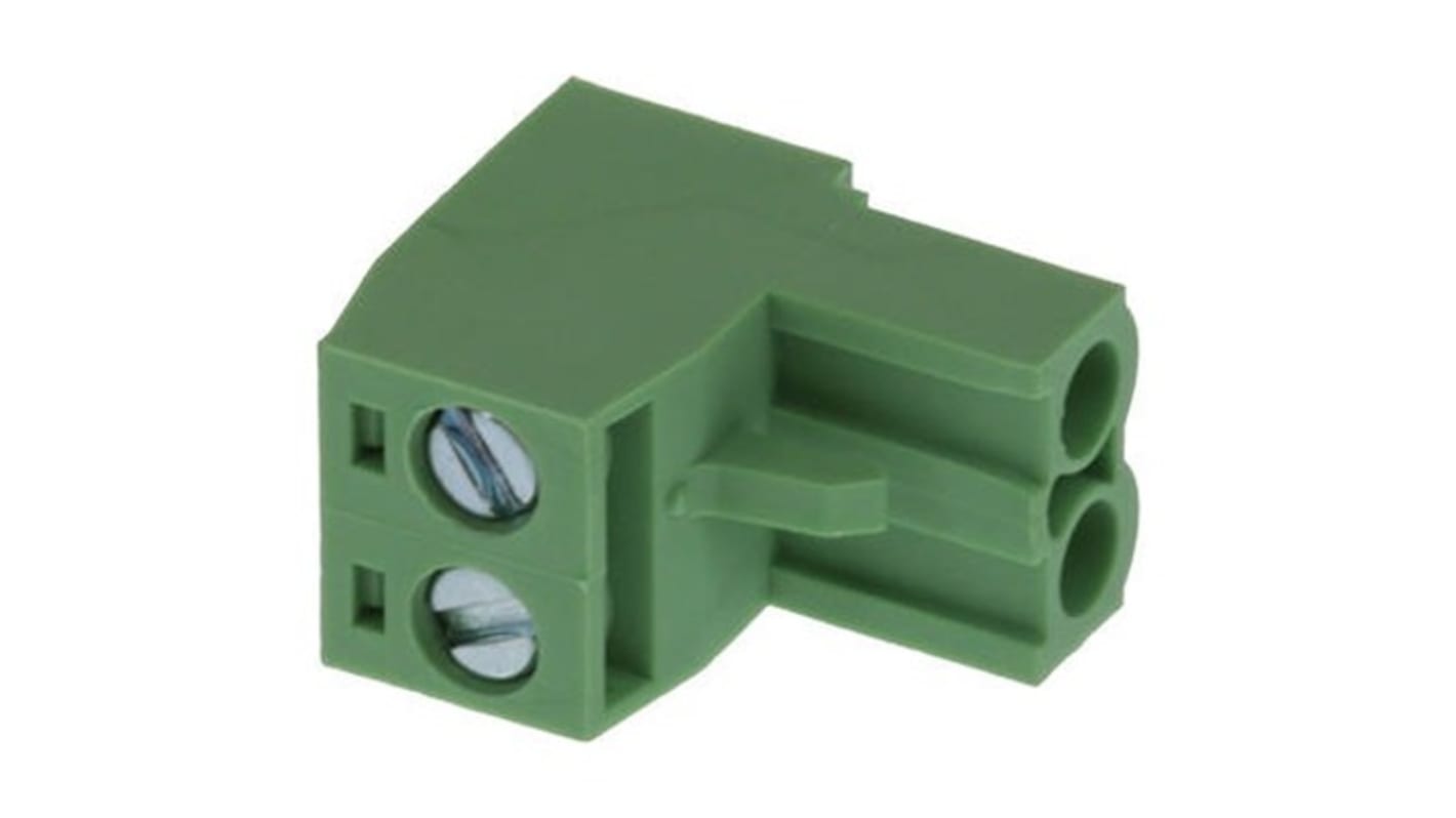 Molex, 5.08mm Pitch, 39530, 2 Way, Horizontal, Pluggable Terminal Block, Plug, 395305002