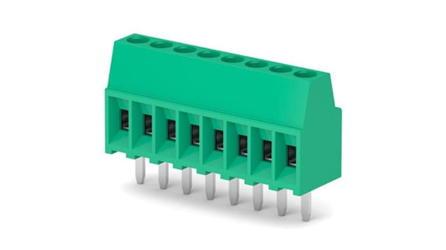 Molex PCB端子排, 8p, 2.54mm间距, 垂直安装, 39773系列