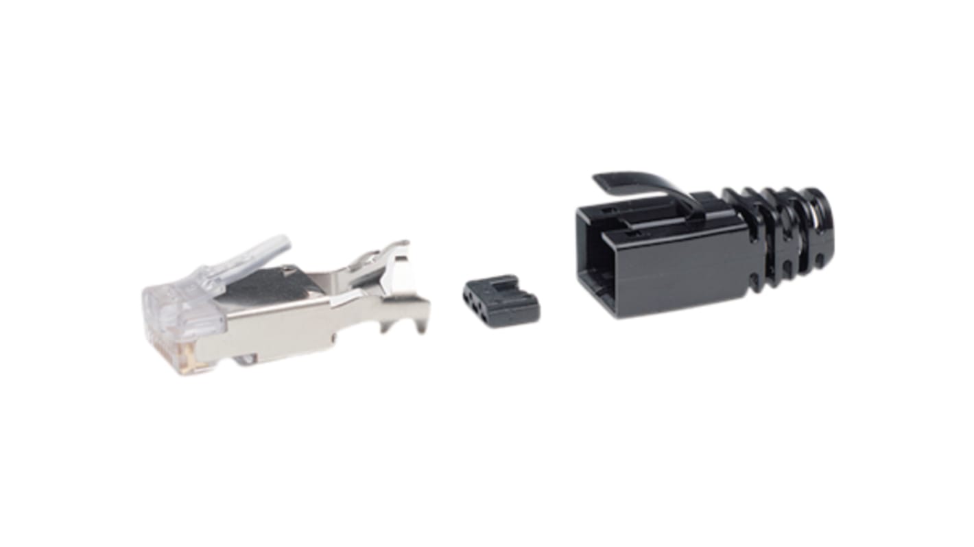 Connettore Ethernet Connettore maschio Bekina Cat6, Montaggio su cavo