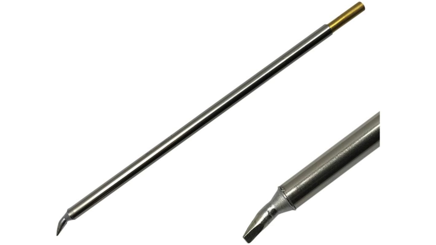 Metcal STTC-198 1.78 mm Chisel Soldering Iron Tip for use with MX-500, MX-5000, MX-5200 Soldering Systems, MX-H1-AV,