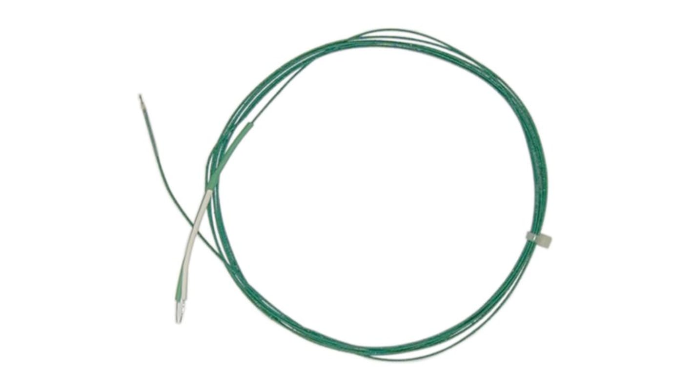 Roth Elektronik Type Type K Termoelement, Glasfiber, følerlængde: 2m, 0°C til +400°C