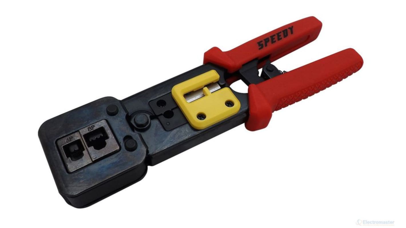 TUK Limited TRC Crimpzange für RJ12 und RJ11 Modularsteckverbinder, TUK Speedy RJ45
