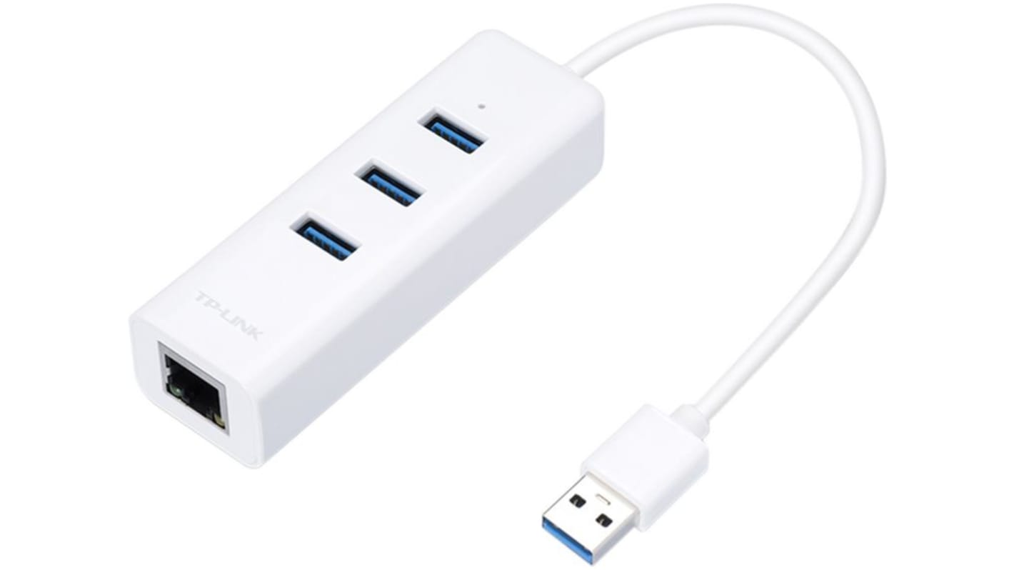 Toyozumi 3 Port USB 3.0 USB A USB 3.0 Hub, USB Bus Powered, 31 x 23 x 96mm