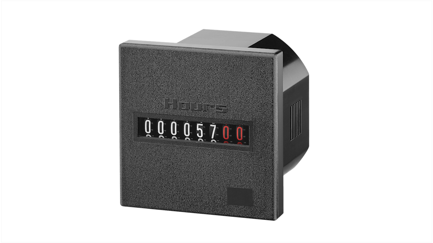 Compteur Kubler 3220 Heures 30 V c.a. Mécanique 8 digits