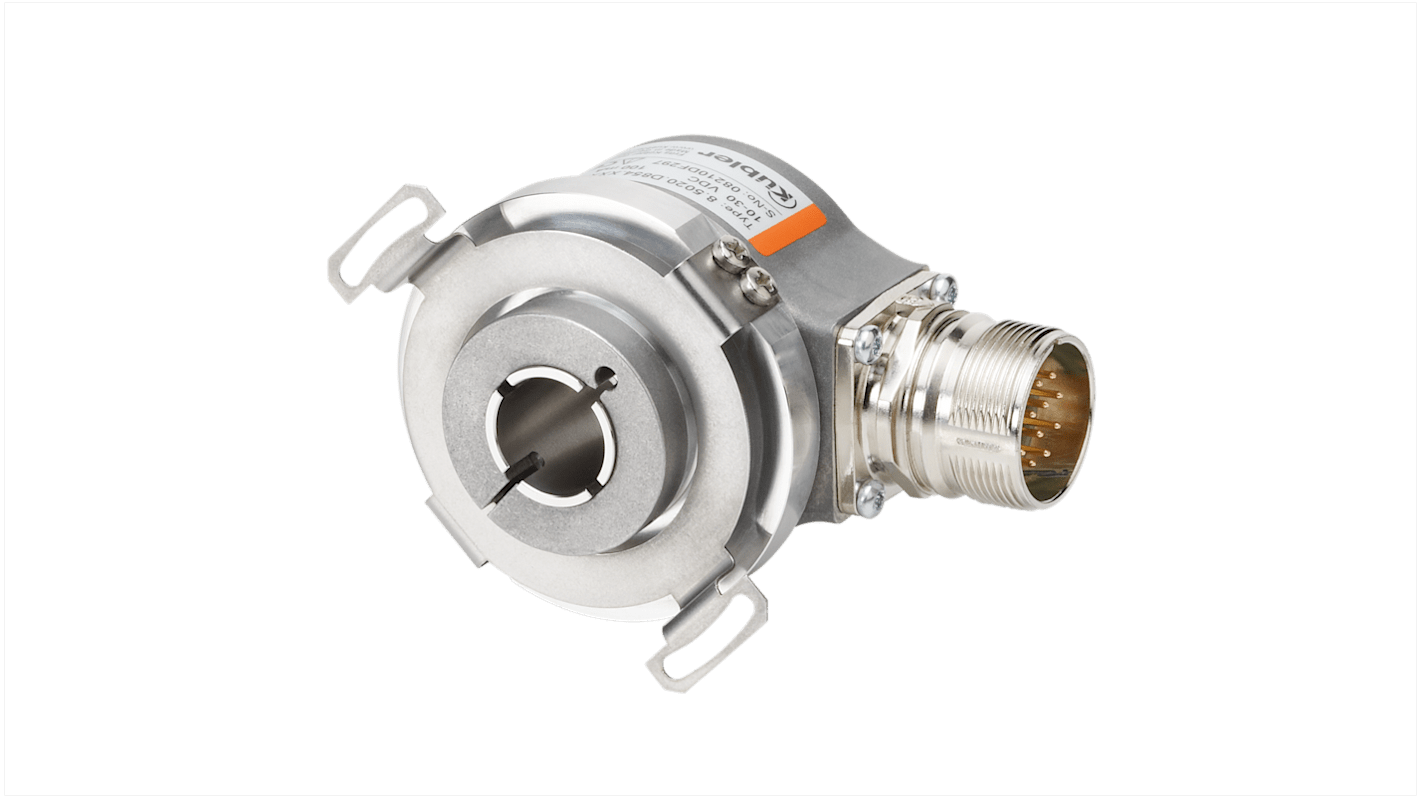 Kübler 5020 Series Incremental Incremental Encoder, 1024Pulses ppr, Push Pull Signal, Through Hollow Type, 15mm Shaft