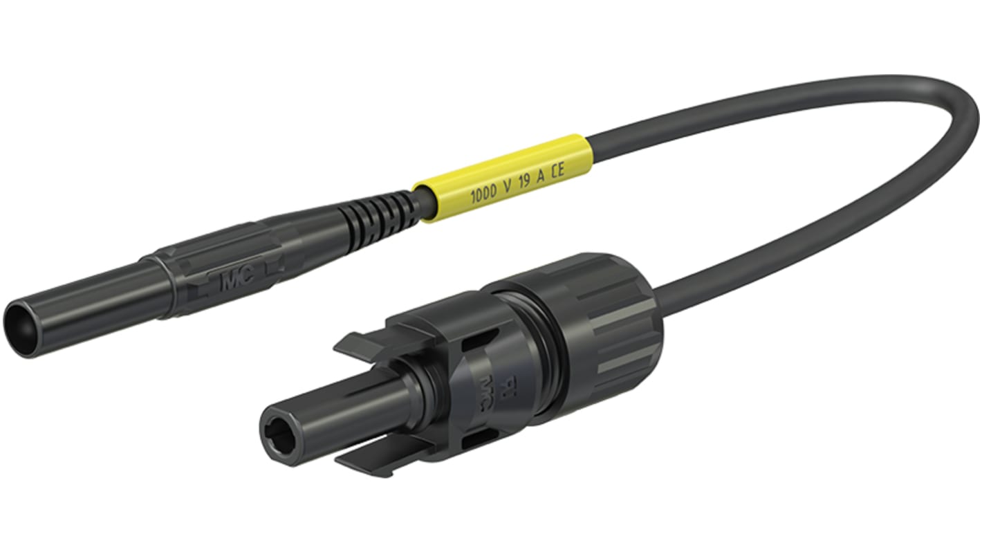 Staubli PV-AMLS4 Series, Solar Test Lead Rated At 19A, 1 kV