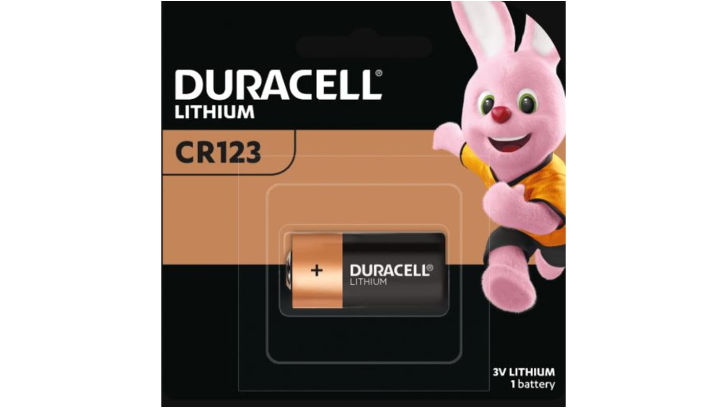 DURACELL LITHIUM 123 1PK x6 x6