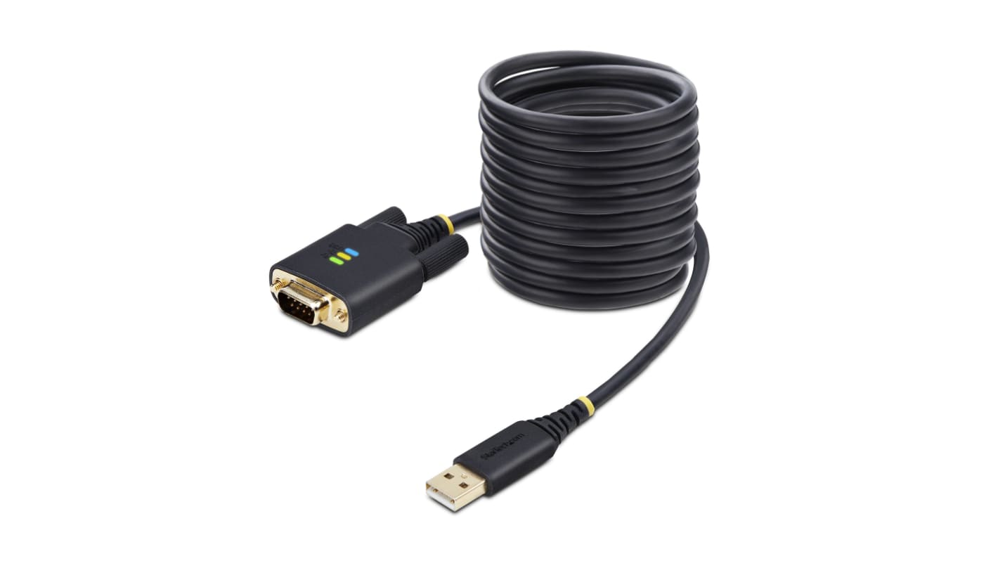 StarTech.com USB 2.0 USB A Male to DB-9, RS232 Male Interface Adapter