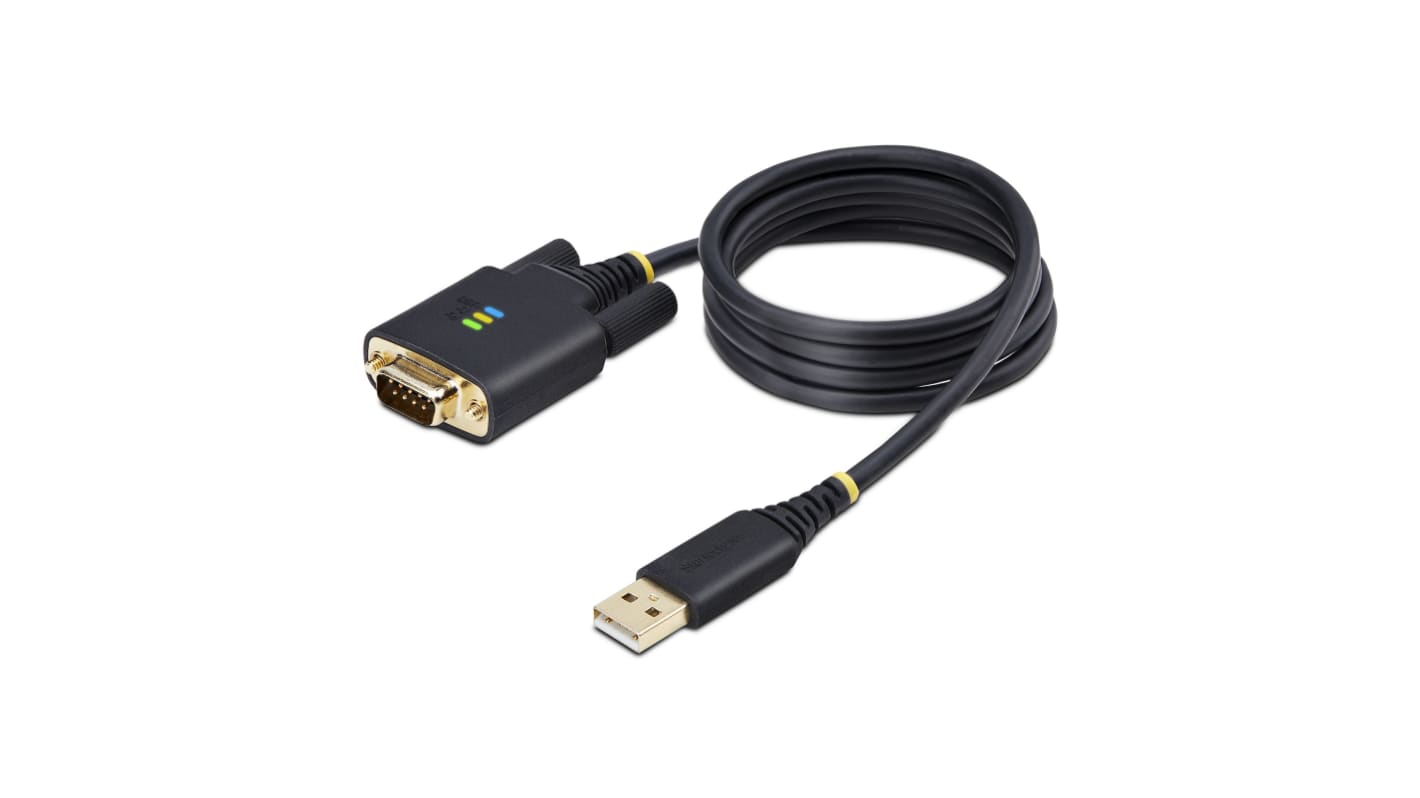 StarTech.com USB 2.0 USB A Male to DB-9, RS232 Male Interface Adapter