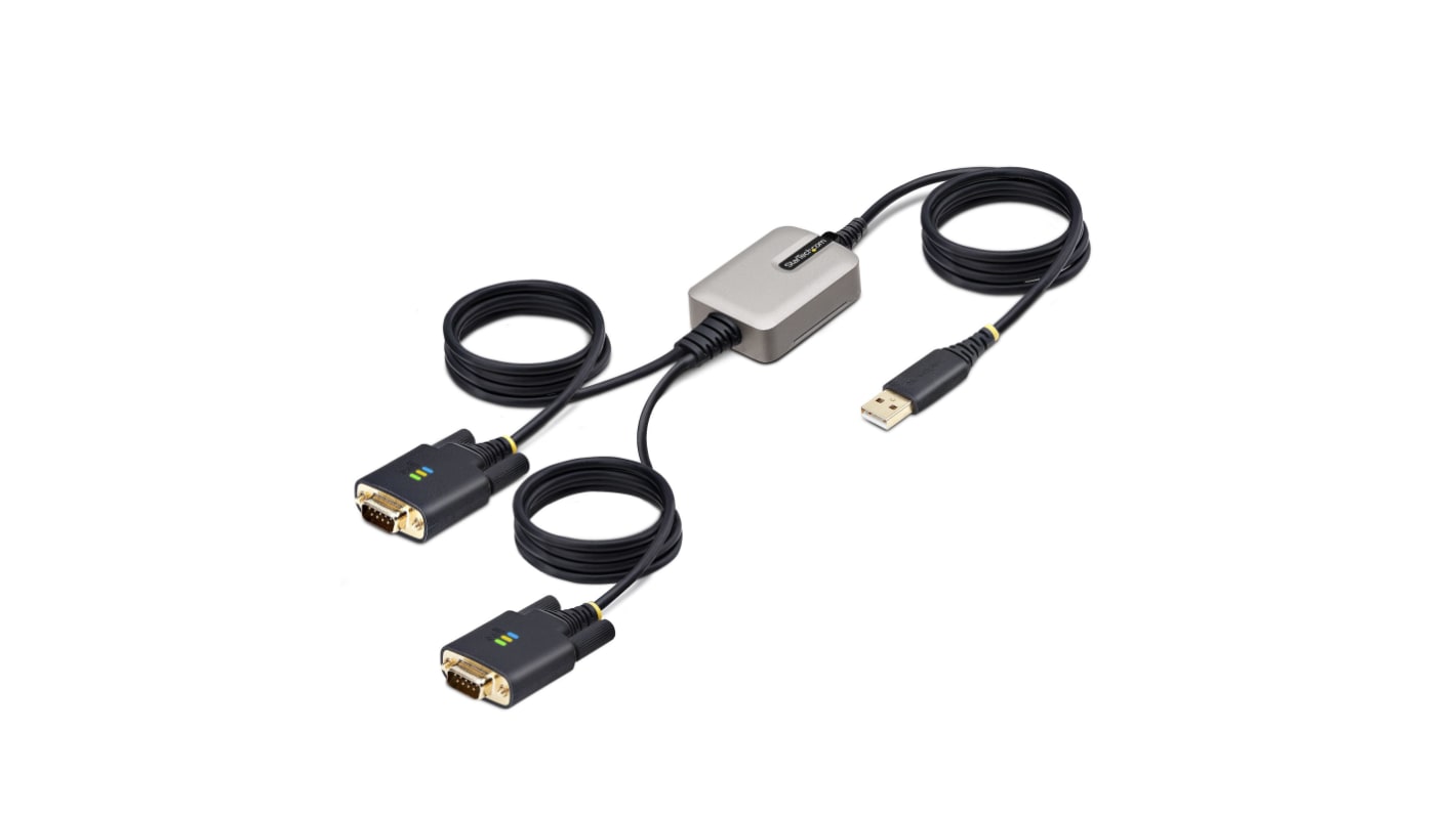 StarTech.com USB 2.0 USB A Male to DB-9, RS232 Male Interface Adapter