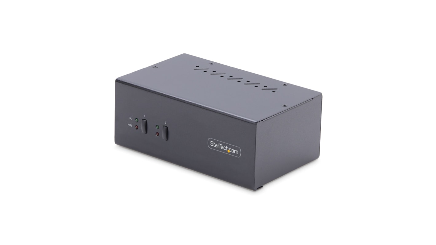 Switch KVM 3,5 mm stereo StarTech.com P2DD46A2-KVM-SWITCH porte = 2 2 DisplayPort