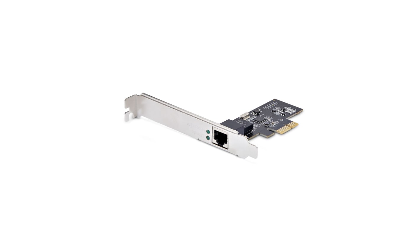 StarTech.com 1 Port PCIe RJ45 Network Card, 2.5G/1G/100M/10M