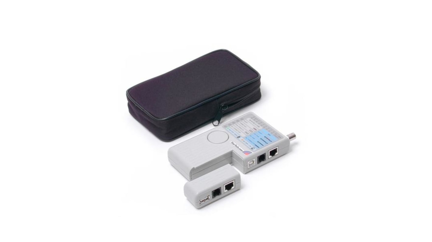 Tester kabli sieciowych StarTech.com Tester kabli BNC, RJ11, RJ45 REMOTETEST