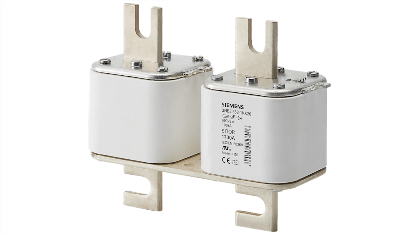 Siemens 1.1kA Tag Fuse, NH3, 690V, 110mm
