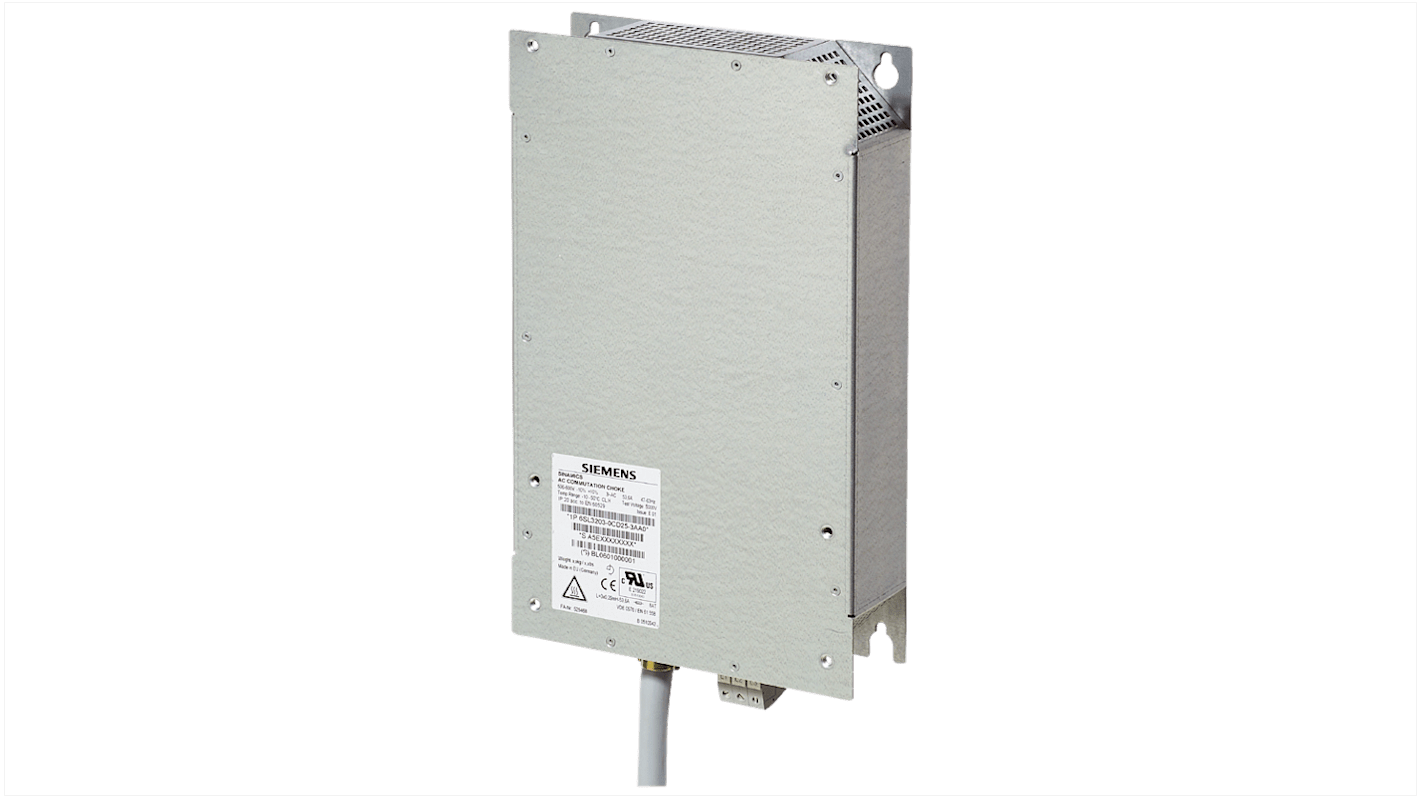 Filtro de onda sinusoidal Siemens, 6SL3203-0CD25-3AA0, 480 V, 63A