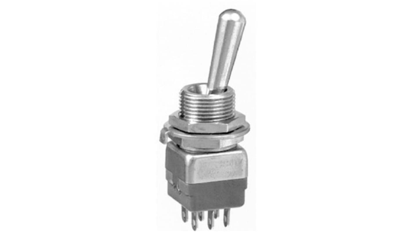 Interruttore a levetta On-On DPST con terminali Solder Lug