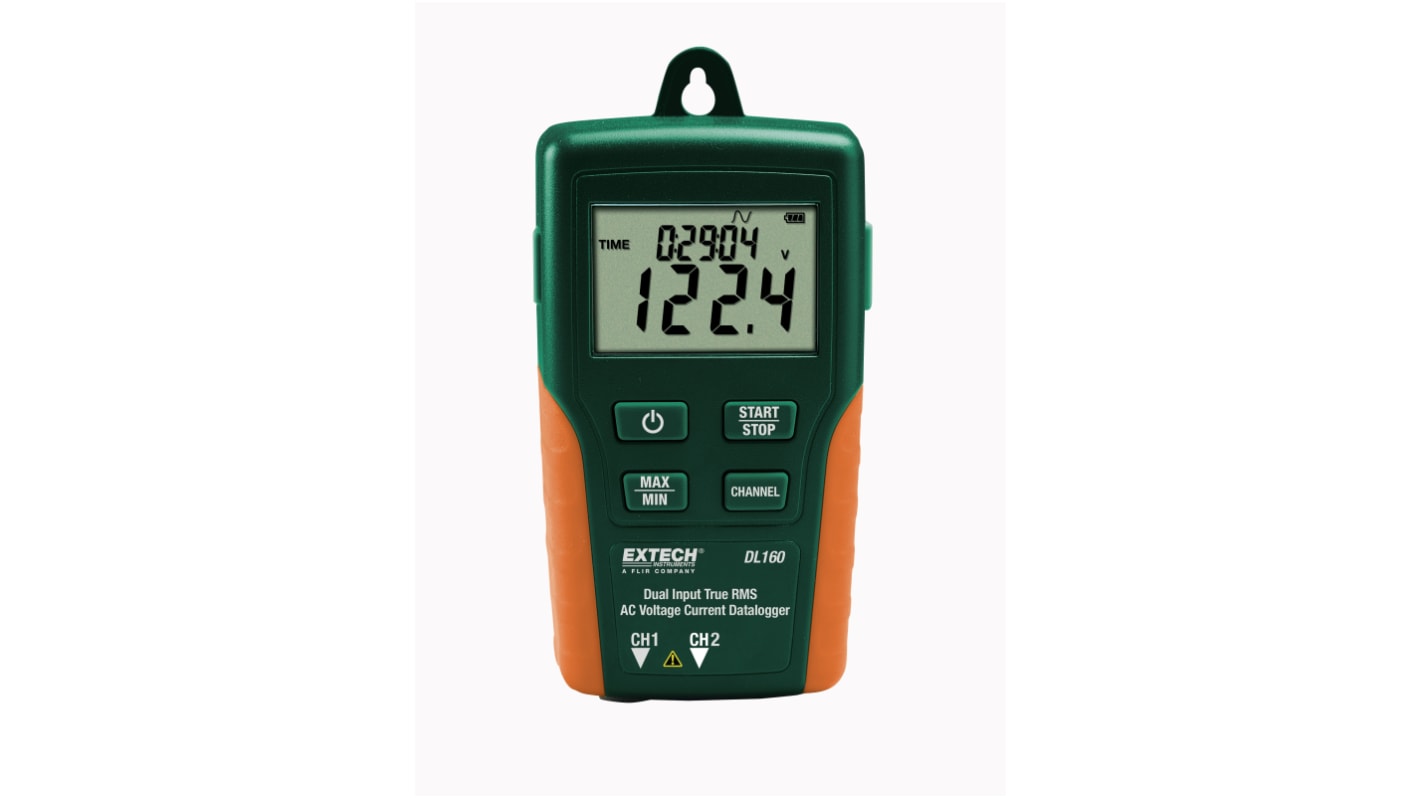 Extech DL160 Current & Voltage Data Logger, USB