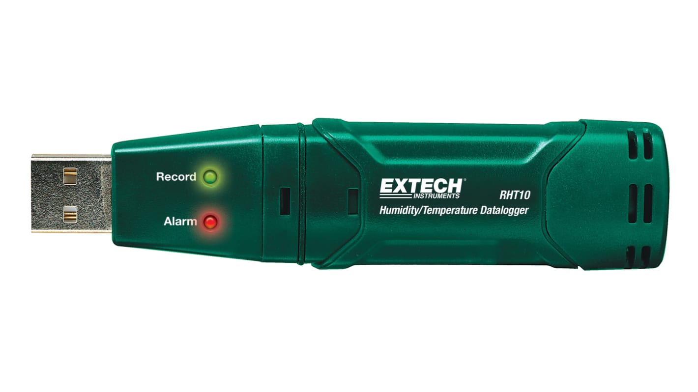 Extech RHT10 Temperature & Humidity Data Logger, USB