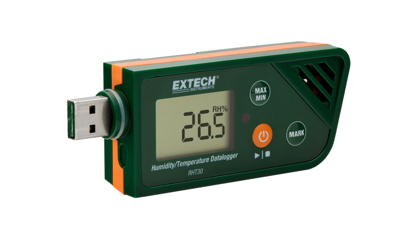 Extech RHT30 Temperature & Humidity Data Logger, USB