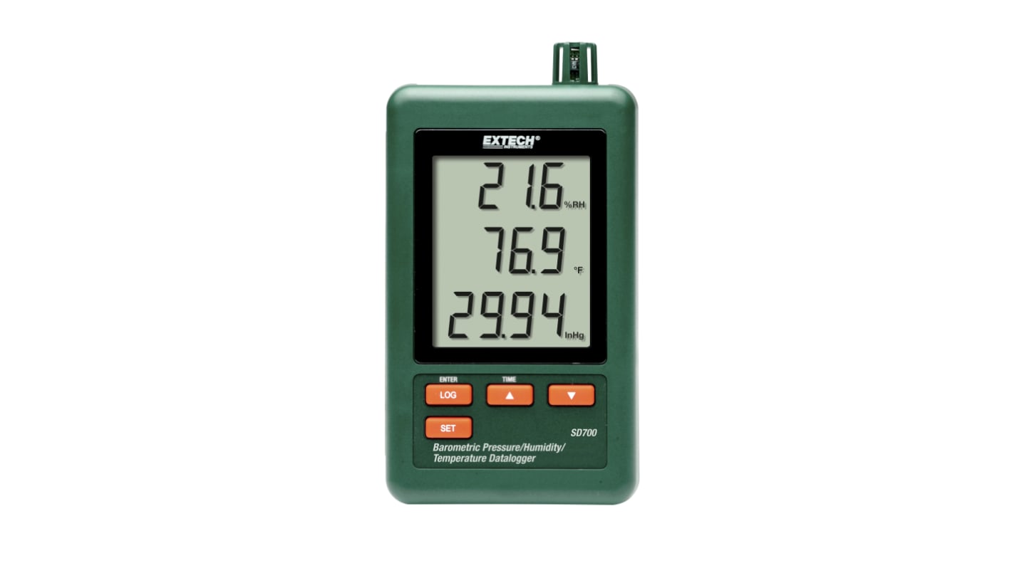 Extech Feuchtigkeit, Druck, Temperatur Datenlogger