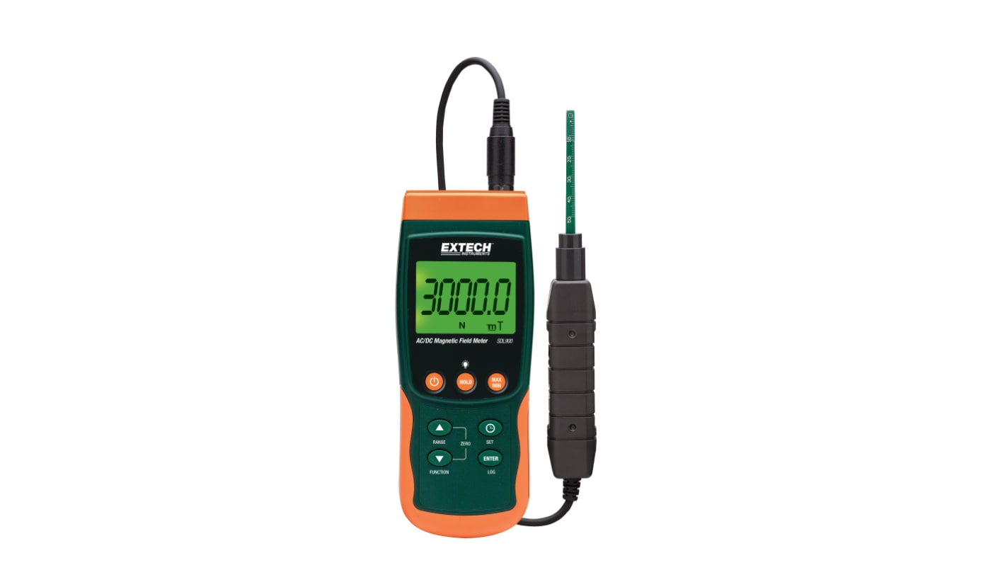 Registrador de datos Extech SDL900, para Campo electromagnético