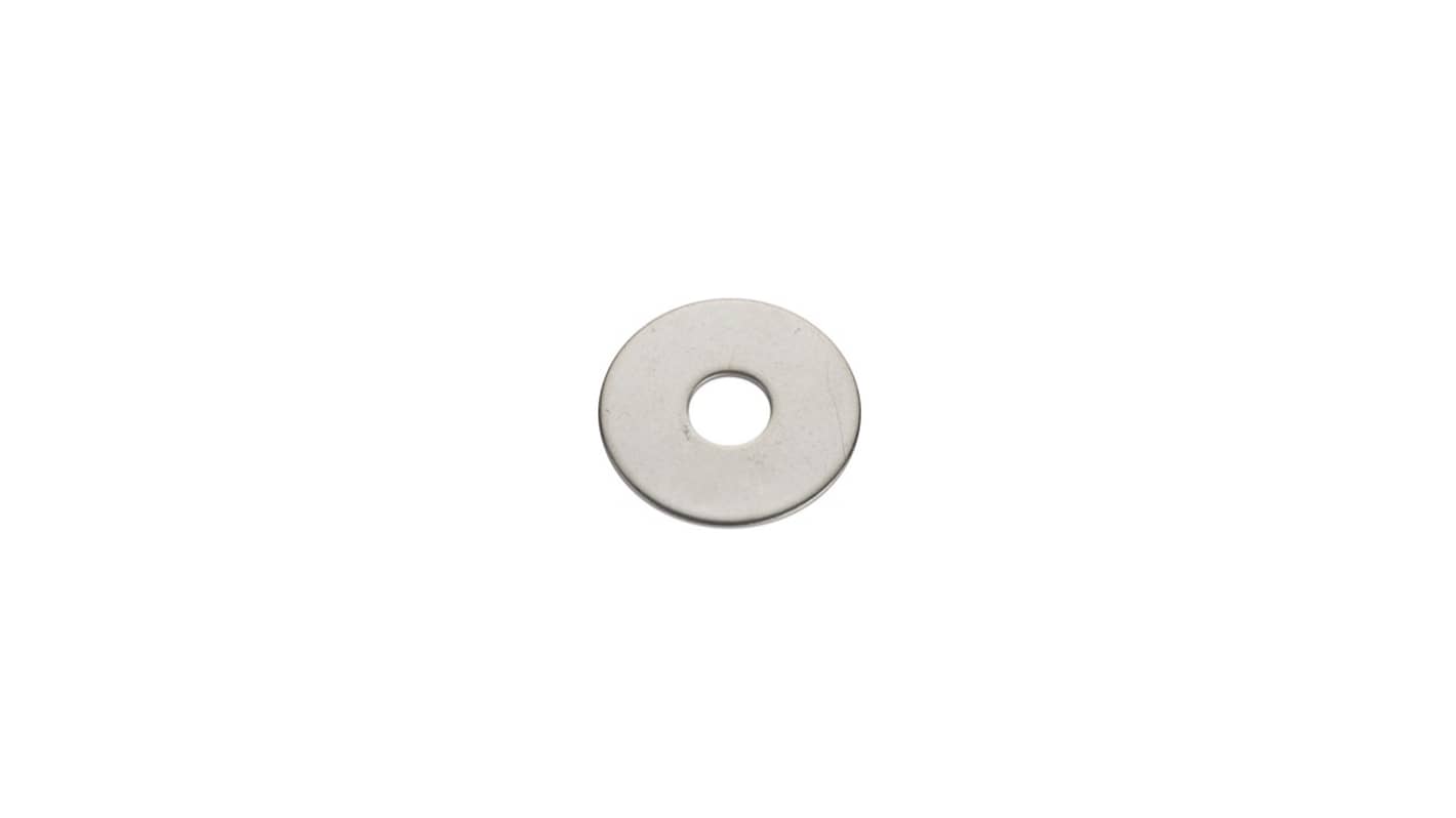 A2 304 Stainless Steel Plain Mudguard Washer, M4