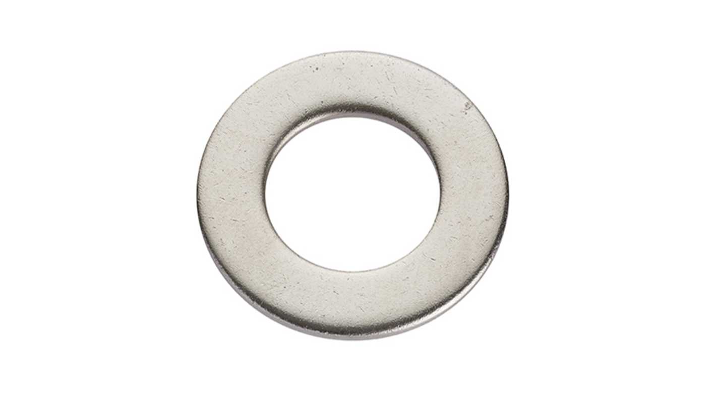RS PRO Unterlegscheiben für M14 Schrauben A2 304 Flach- x M14 x 28.0mm, Edelstahl A2/304