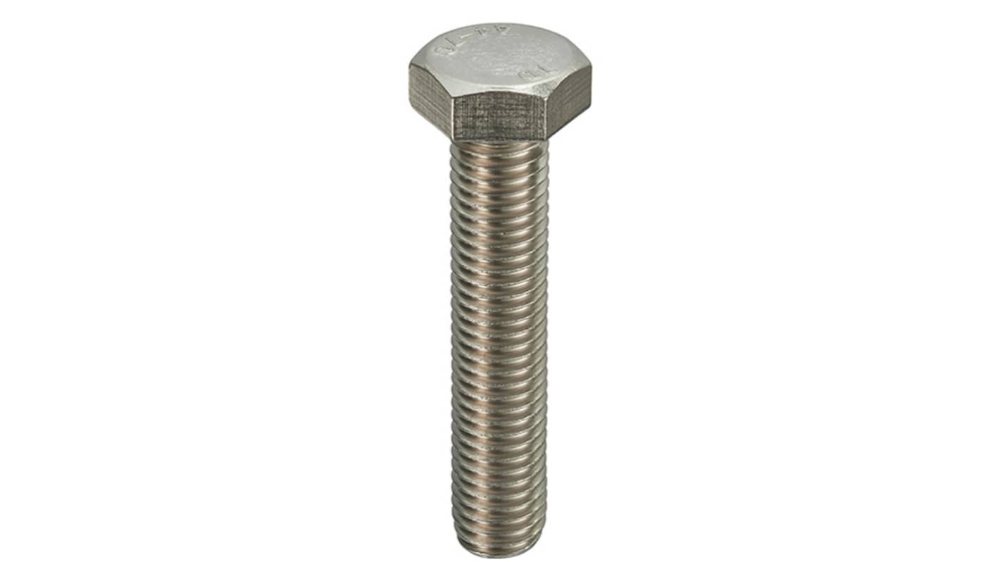 Śruba z łbem sześciokątnym gwint M12 140.0mm Stal nierdzewna A2/304 RS PRO